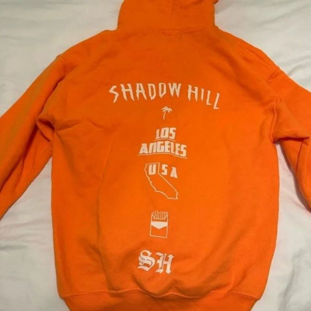 Shadow Hill Orange HOODIE – Unisex Adult Clothing - Small